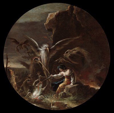 Scenes of Witchcraft, c. 1645-1649. od Salvator Rosa