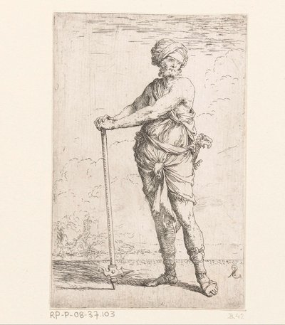 Voják s bitevním kladivem Malé figurky (název série) Figurka (název série) od Salvator Rosa