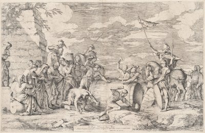 Smrt Atilia Regula od Salvator Rosa