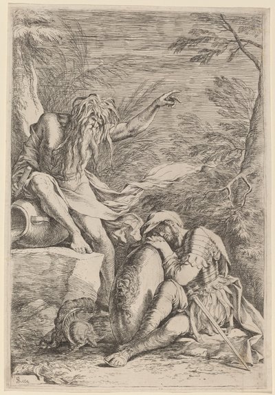 Sen o Aeneovi od Salvator Rosa