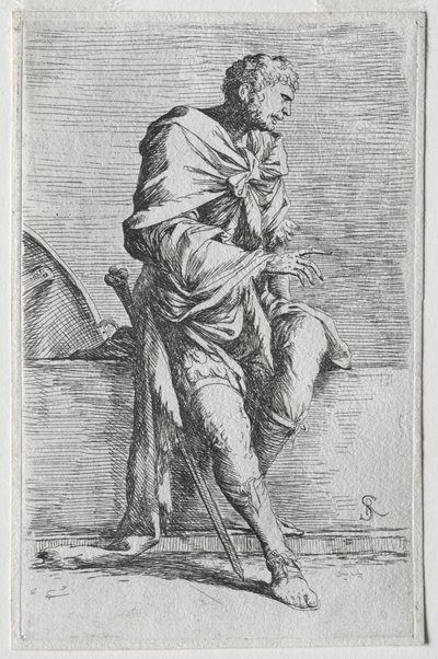 Řada figurín: Figurina od Salvator Rosa