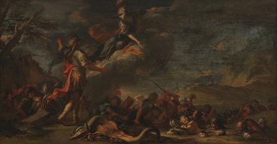 Založení Théb od Salvator Rosa