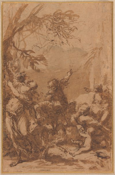 Výživa Jupitera od Salvator Rosa