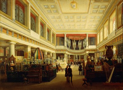 První průmyslová výstava v Neapoli v Sala Tarsia v roce 1854, Salvatore Fergola od Salvatore Fergola