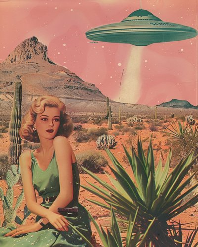Setkání s UFO v poušti od Samantha Hearn
