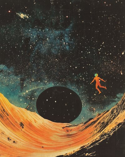 Plovoucí astronaut na pouštní planetě od Samantha Hearn