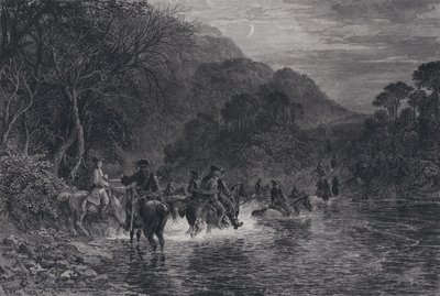 Ilustrace pro Rob Roy (rytina) od Samuel (after) Bough