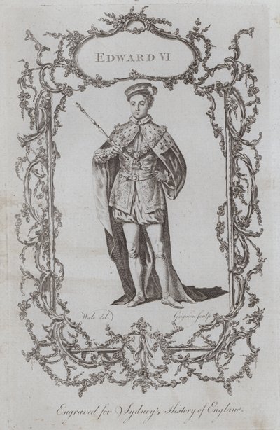 Edward VI (rytina) od Samuel (after) Wale