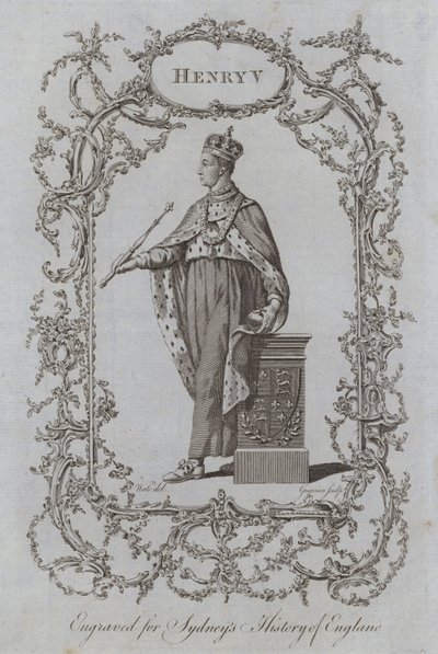 Henry V (rytina) od Samuel (after) Wale