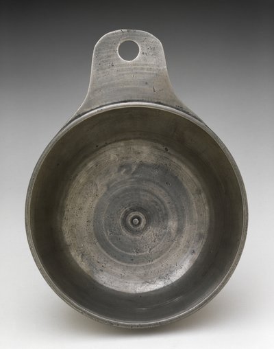 Porringer, c. 1775-1825 (cín) od Samuel (attr.to) Pennock