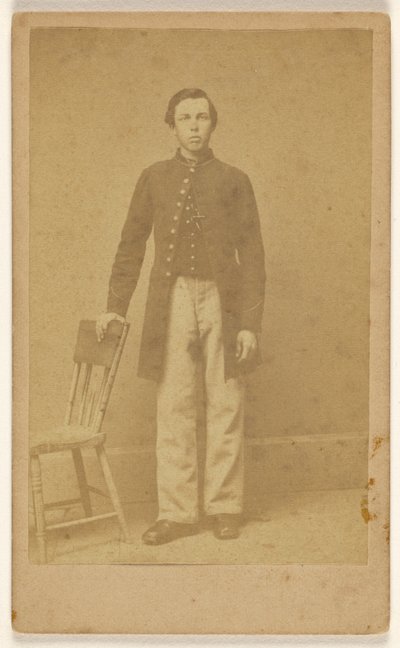 [Neznámý voják Konfederace, stojící] od Samuel A. Cooley
