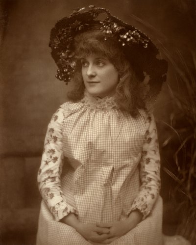 Minnie Palmer , americká herečka, 1884 od Samuel A Walker