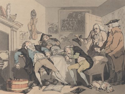 The Tempora, The Mores!, 1799. od Samuel Alken