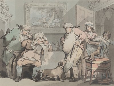 Studious Gluttons, říjen 1788. od Samuel Alken