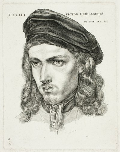 Portrét Karla Philipa Fohra od Samuel Amsler