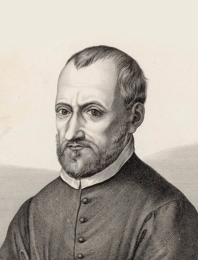 Portrét skladatele Giovanni Pierluigi da Palestrina 1526-1594. od Samuel Amsler
