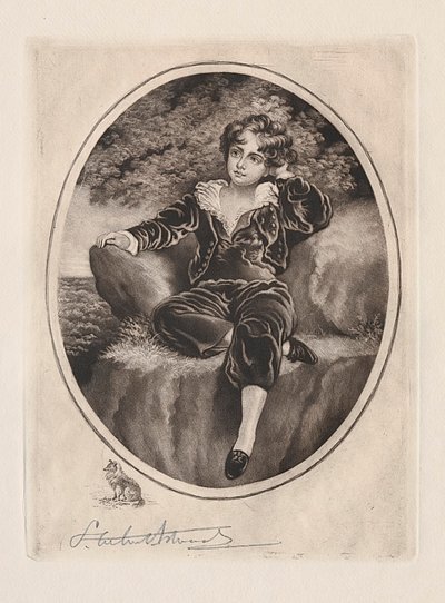 Mistr Lambton, 19.-20. století. od Samuel Arlent Edwards