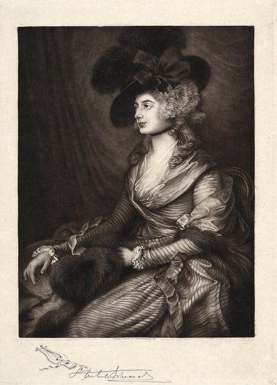 Paní Sarah Siddons, 19.-20. století. od Samuel Arlent Edwards