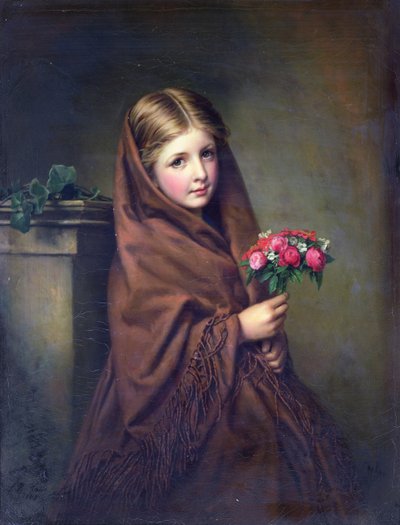 Londýnská květinová dívka od Samuel Baruch Halle
