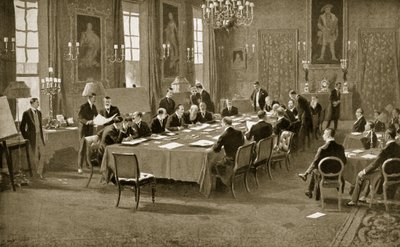 Podpis Londýnské smlouvy, 1913 od Samuel Begg