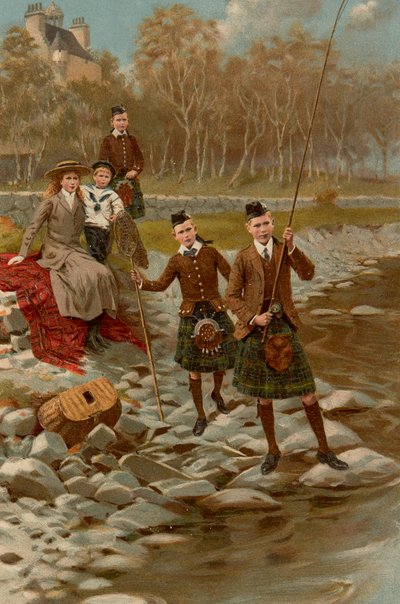 Mladší děti krále Jiřího V. a královny Marie od Samuel Begg