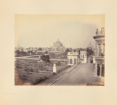 Laknaú; Kaiser Bagh od Samuel Bourne