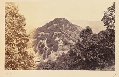 Simla; Elysium Hill od Samuel Bourne