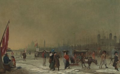 Mráz na Temži od Samuel Collings
