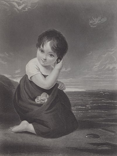 Zpráva z moře (rytina) od Samuel Cousins