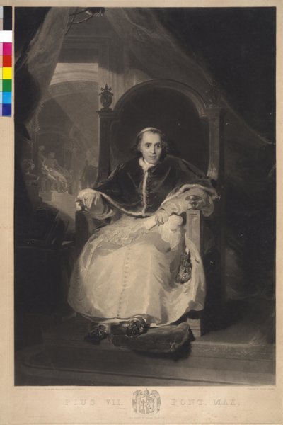 Papež Pius VII. od Samuel Cousins