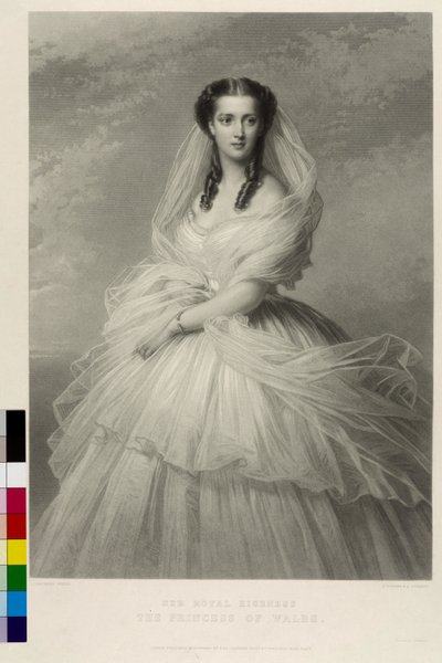 Dánská princezna Alexandra od Samuel Cousins