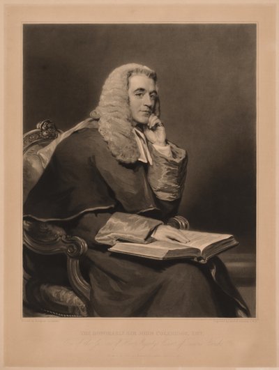 Sir John Taylor Coleridge od Samuel Cousins