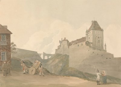 Hrad v Dieppe, Normandie od Samuel Davis
