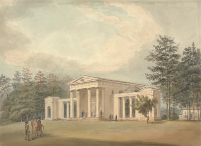 Klasický kostel, Ayot St. Lawrence, Hertfordshire od Samuel Davis