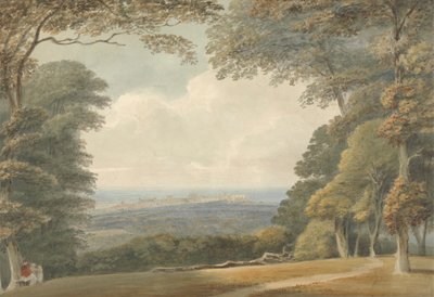 Pohled do dálky na hrad Windsor od Samuel Davis