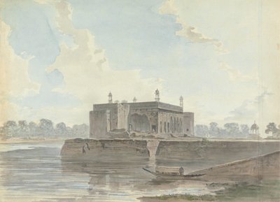 Zničený palác u řeky od Samuel Davis