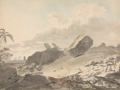 Sedm pagod, Mamallapuram od Samuel Davis