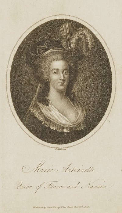 Marie Antoinetta, francouzská a navarrská královna od Samuel Freeman