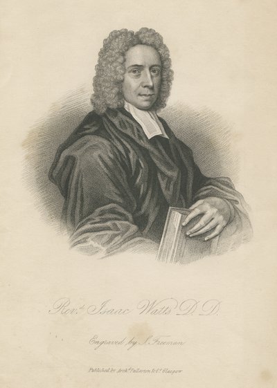 Rev Isaac Watts od Samuel Freeman