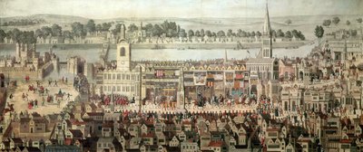 Korunovační průvod krále Edwarda VI v roce 1547 od Samuel Hieronymous Grimm
