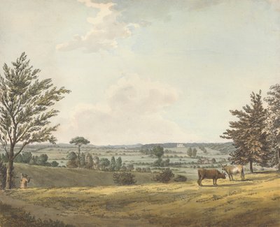 Englefield House, Berkshire od Samuel Hieronymus Grimm