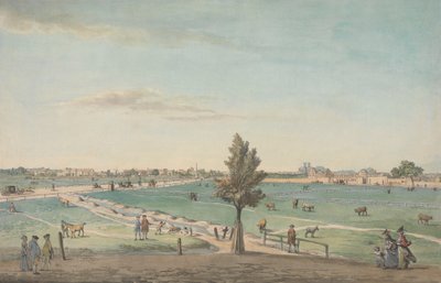 Kennington Common od Samuel Hieronymus Grimm