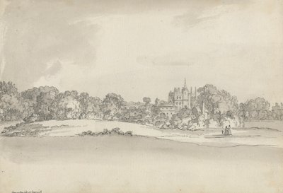 Zámek Vanbrugh, Greenwich od Samuel Hieronymus Grimm