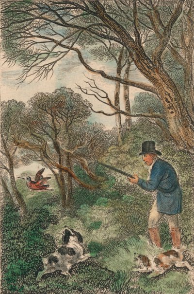 Woodcock Shooting, 1819. od Samuel Howitt