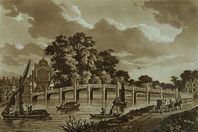 Hampton Court Bridge, ilustrace z 