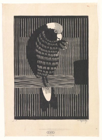 Rosékaketoe od Samuel Jessurun de Mesquita (signed by artist)