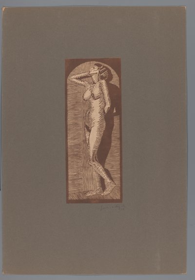 Stojící nahá žena Joy (původní název) od Samuel Jessurun de Mesquita (signed by artist)