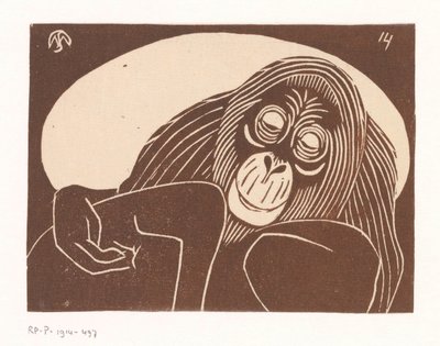 u orangutanů od Samuel Jessurun de Mesquita