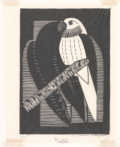 Papoušek (andulky) od Samuel Jessurun de Mesquita