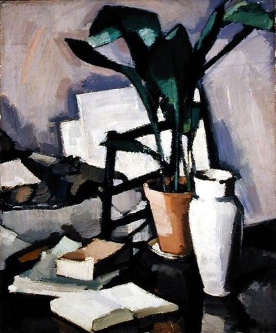 Aspidistra od Samuel John Peploe